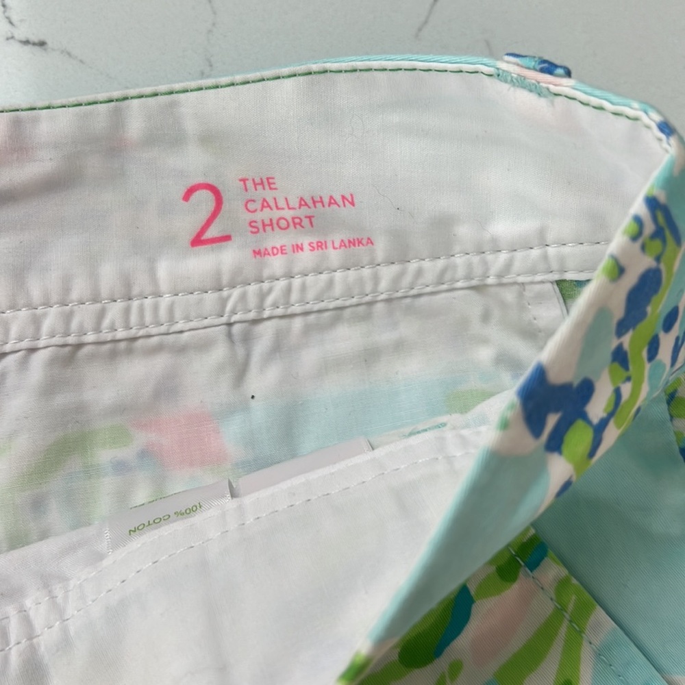 Lily Pulitzer Callahan Shorts Womens Size 2 - Picture 3 of 3